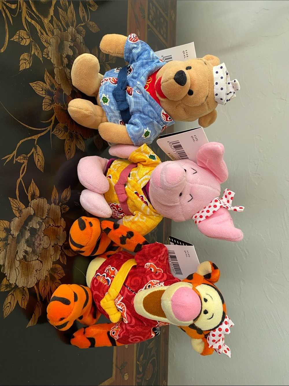 Kimono Pooh, Tigger & Piglet- Japan